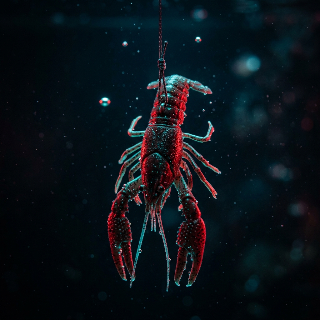 Neon Craw 2.5: Рак, колір Red Cyan