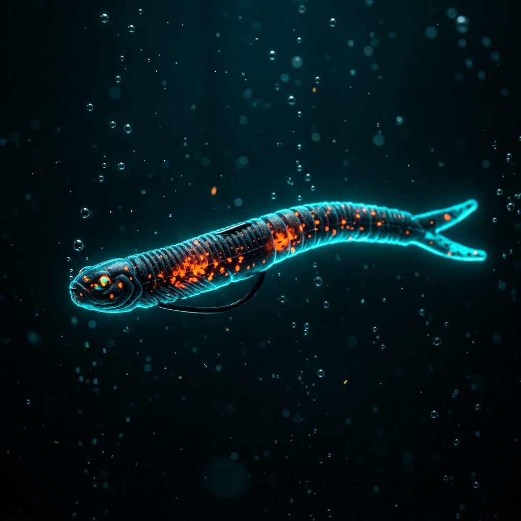 Deep Crawler 5.0: Червʼяк, колір Orange Cyan